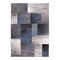 World Rug Gallery Modern Distressed Boxes 5' x 7' Blue 956BLUE5X7 - alternate 5
